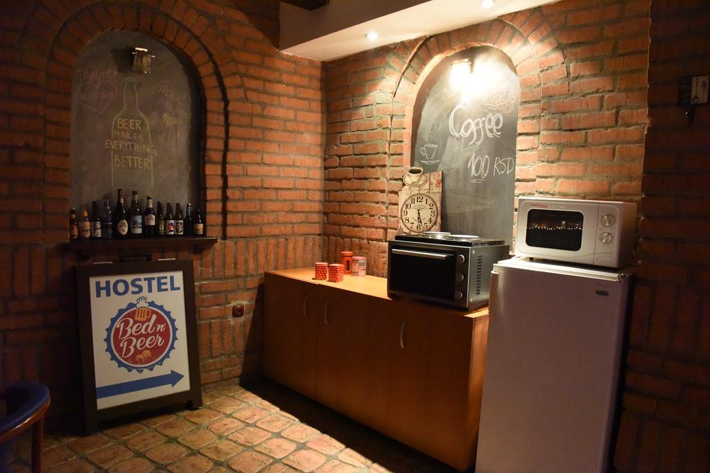 Hostel Bed N Beer Belgrad Dış mekan fotoğraf